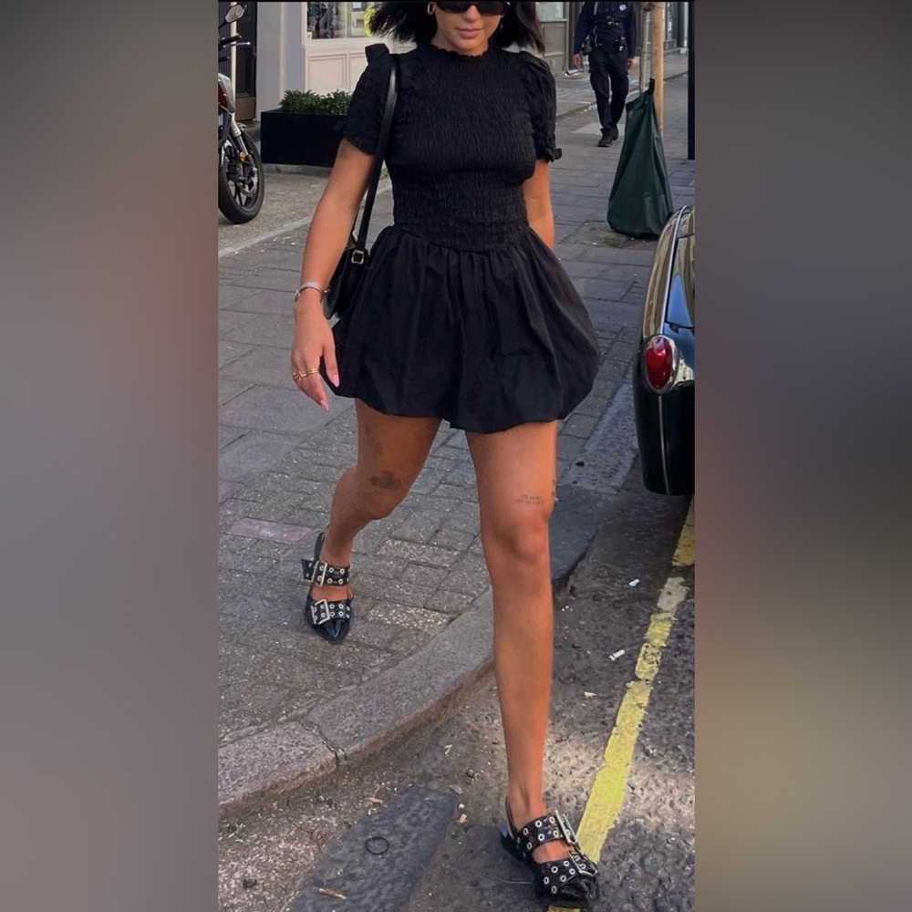 🌾 Bubble Mini Skirt with pockets